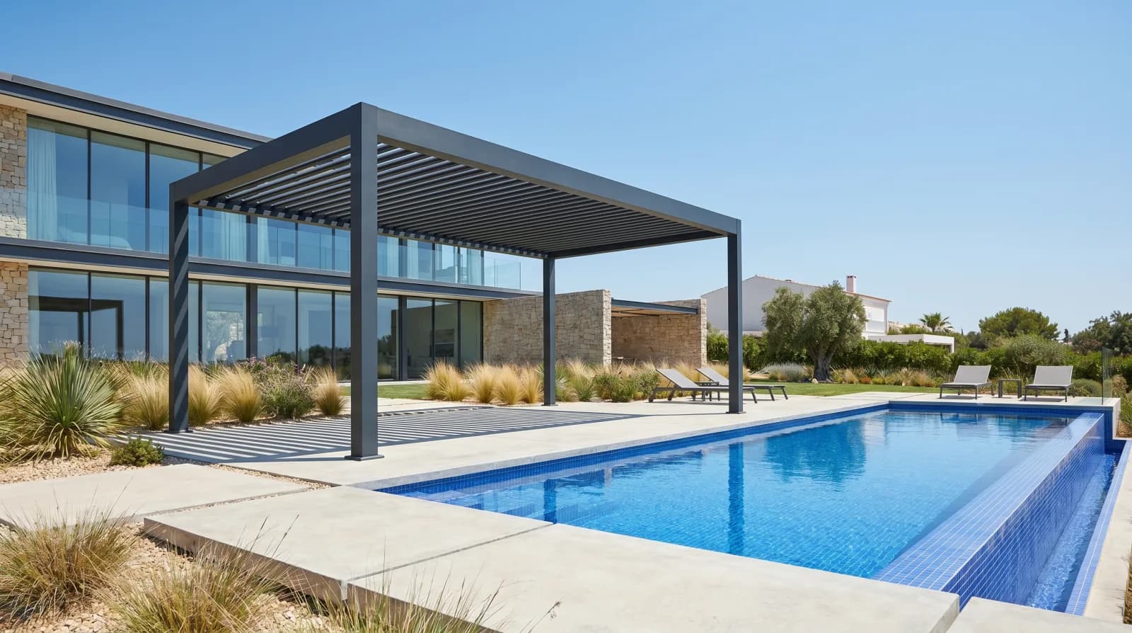 Aménagement extérieur haut de gamme en Suisse